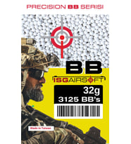 ISGairsoft TAYVAN 0.32g BB Airsoft 3125adet 1KG