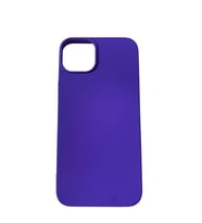 iPhone 14 Plus ile Uyumlu Cappy Silikon Kılıf Mor