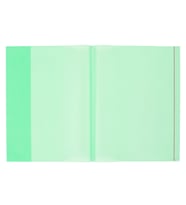 Bigpoint A4 Hazır Defter Kabı 5'li Paket Şeffaf Yeşil x 20 Paket