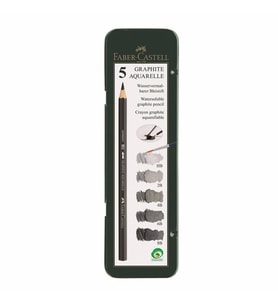 Faber Castell Graphite Aquarelle Kurşunkalem 5li 5160117805
