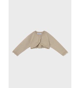 Mayoral Kız Bebek Merserize Bolero Bej