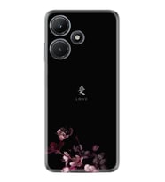 Infınix Hot 30i Kılıf Silikon Desen Özel Seri Love 1629