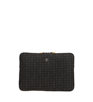 Bilik Deri Monogram Siyah Unisex Laptop & Evrak Çantası LAPTOP-MN 15,6"