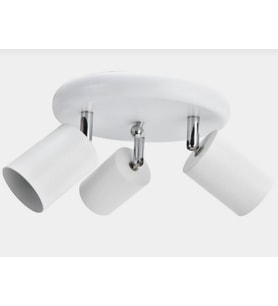 mylights spor led beyaz plofonyet tavan avize harekeltli gün ışığı led dahilidir (Kırmızı-Beyaz)