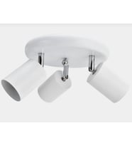 mylights spor led beyaz plofonyet tavan avize harekeltli gün ışığı led dahilidir (Kırmızı-Beyaz)