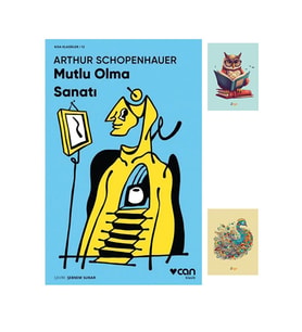 Mutlu Olma Sanatı - Arthur Schopenhauer - Can Yayınları 9789750741203 - Not Defterli Seti (Renksiz)