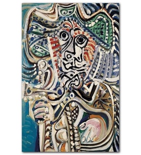 Cakatablo Musketeer with Sword 1972 by Pablo Picasso MDF Tablo