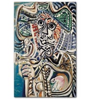 Cakatablo Musketeer with Sword 1972 by Pablo Picasso MDF Tablo