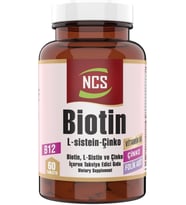 Ncs Biotin 2500 Mcg 60 Tablet L Sistein Çinko Vitamin B12