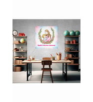 Anneler Günü İyiki Varsın Annem Fotoğraf Panosu Branda 100x100