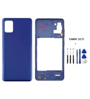 Samsung Galaxy A31 - SM-A315F FULL Kasa Arka Kapak Takım MAVİ - TAMİR SETİ