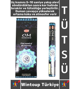 #Tütsü Ev Ofis Meditasyon Yoga Enerji Odaklanma Zihinsel Açılım Chakra Hoş Uzun Kokulu Çubuk Tütsü