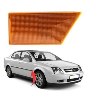 Opel Vectra C Çamurluk Sinyali Sağ Sarı