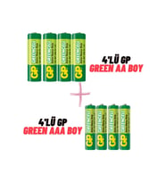 Gp Greencell 4lü Aa Ve 4lü Aaa Extra Heavy Duty Ince/kalem Pil Paketi