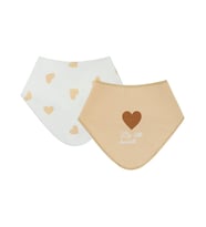 Civil Baby Kalp Empirme Mama Önlüğü - Pudra