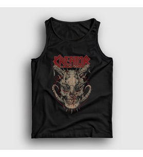 Presmono Unisex Siyah Skull Kreator Atlet 93417tt