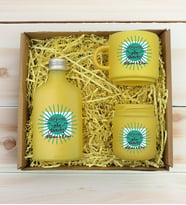 BK Gift Kişiye Özel İsimli DTF Best Friend Temalı Sarı Kahve Fincanı & Kolonya & Mum Hediye Seti-1, Arkadaşa Hediye, Doğum Günü Hediyesi