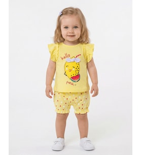 Caramell Bebek Takımı - 2 li - TKK7045 - Fresh - Sarı