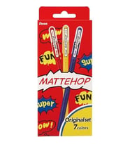 Pentel 1.0 Mm Parlak Jel Roller Kalem - 7 Adet Blisterli - Mattehop (Standart)