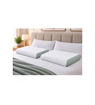 Rehome -2li Set- Visco Tombul Ortopedik Yastık (65x35x13cm)