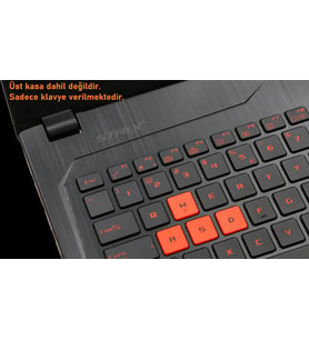 Asus GL702VM-BA322T Klavye Işıklı