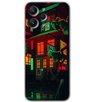 Redmi 12 Kılıf HD Desen Baskılı Arka Kapak - China Street