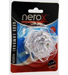 Gece Lambası Yuvarlak Kristal Anahtarlı -NRX-0859