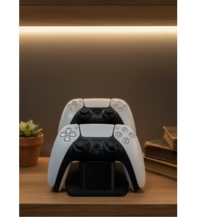 Siyah İkili Gamepad Tutucu 7x18 cm Oyun Aksesuarı
