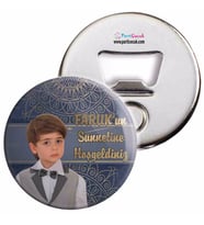 Sünnet Kişiye özel Tasarımlı Sünnet Açacaklı Magnet