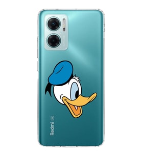 Redmi Note 11e  Kamera korumalı Kapak Donald Duck Tasarımlı  Şeffaf Kılıf