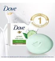 Dove Beauty Cream Bar Katı Güzellik Sabunu Fresh Touch Nemlendirici Etkili 90 gr