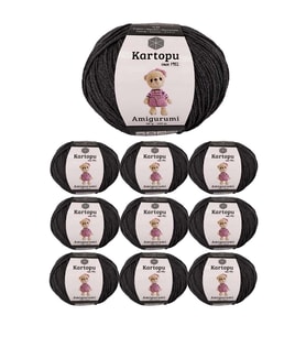 10 Adet Amigurumi El Örgü İpi 50gr 995