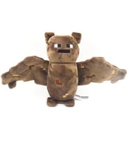 Minecraft Bat Yarasa Peluş Oyuncak 18 CM (Kahverengi)