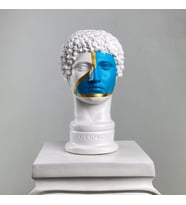 Hermes 'Gold Line' Dekoratif Heykel, Pop Art Roma Yunan Heykelleri