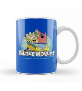 Süngerbob Glove World Kupa Bardak Porselen