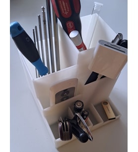 Profesyonel Masaüstü Düzenleyici - 3D Baskı Tool Holder - El Aletleri ve Ofis Gereçleri Organizeri - Teknik Elemanlara Özel Hediye