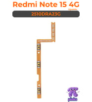 Redmi Note 15 4G On Off Açma Kapama Volume Ses Film Flex 2510DRA23G Uyumlu