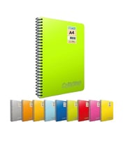 Gıpta Chromo Spiralli PP Kapak Defter A4 160 Yp.Kareli 1344