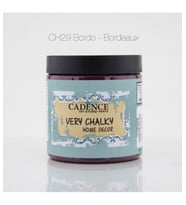Cadence Very Chalky Home Decor Mobilya Boyası 500 ml. CH-29 BORDO 