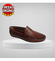 Erkek Deri Rok Babet Ayakkabı