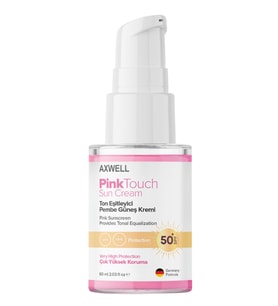 AXWELL Premium PinkTouch Ton Eşitleyici Pembe Güneş Kremi