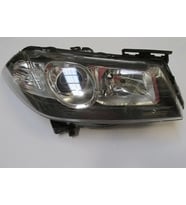 2007-2009 Renault Megane Iı Far Lambası Sağ Elektrikli-Motorsuz Siyah 5 Fiş Mercekli Makyajlı(Ayfar)