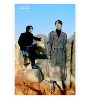 Bts 2021 Kış Paketi Kesim  Jungkook, Jin Tablo Ahşap Poster Dekoratif Kod359