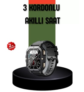 Northcity AMOLED Akıllı Saat - 10 Günlük Pil Ömrü, Kablosuz Şarj ve Ultra Şık Tasarım