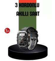 Northcity AMOLED Akıllı Saat - 10 Günlük Pil Ömrü, Kablosuz Şarj ve Ultra Şık Tasarım