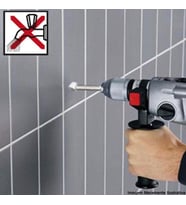 Professional Accessories Matkap ve Kırıcı Delici Uçları, Taş ve Beton, Gri, 8 mm, 1 Adet