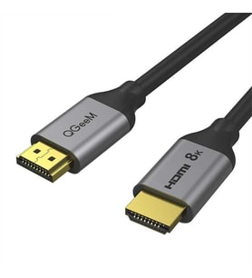 Profesyonel Kalitede Görüntü ve Ses Aktarıcı 4K ve 8K HDMI Kablo 32 Ses Kanalı Destekli (3.05Metre) (Siyah)