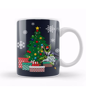 Cell Around The Christmas Dragonball Z Kupa Bardak Porselen