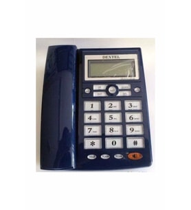 Dex-012cıd Kablolu Masa Telefonu Mavi