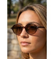 SUNSTOP Polarize Kahverengi Unisex Güneş Gözlüğü 1365 C8484 - TR90 Esnek Dayanıklı Çerçeve